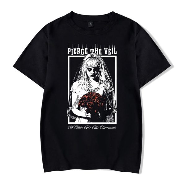 A Flair for the Dramatic Bride T-Shirt Black