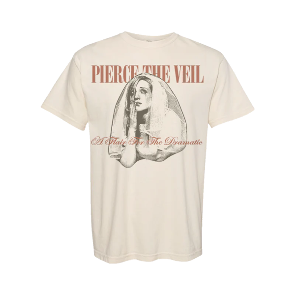 A Flair for the Dramatic Crying Bride T-Shirt Ivory